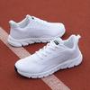 2025 Spring New Flyknit Breathable Running Shoes Sports Women Casual Shoes Soft Bottom Couple Models Men and Women Small White Shoes