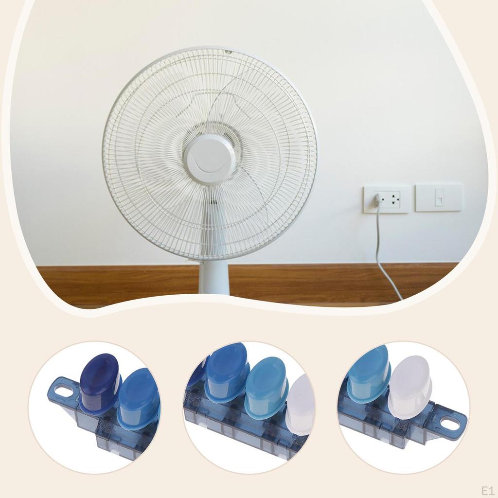 DIY 4 Button Fan Control Switch Universal Fit Oval Shape Replacement for Table Floor Fans