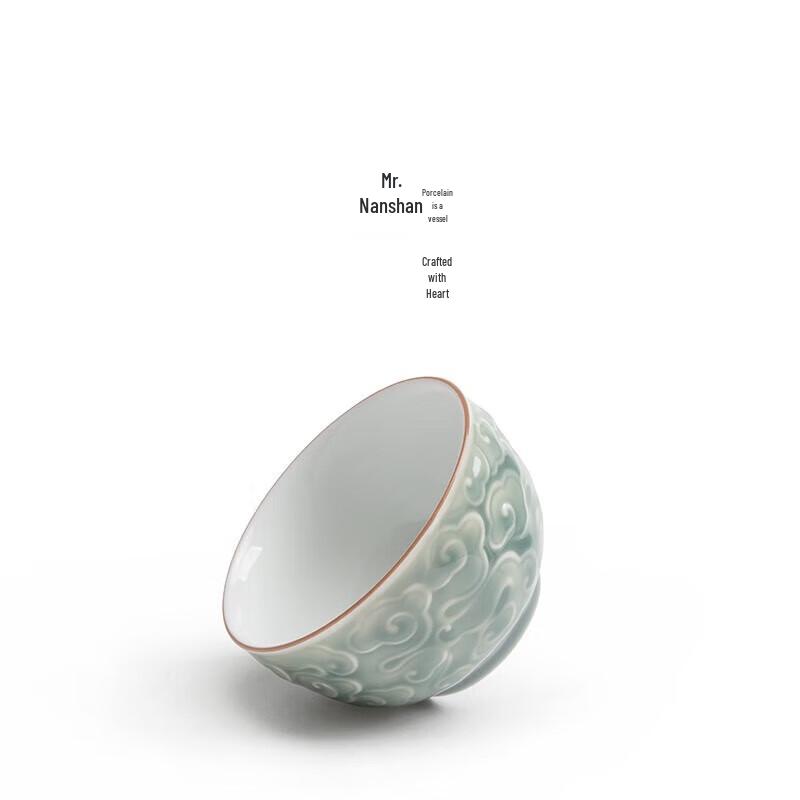 Nanshan Auspicious Cloud Ceramic Master Tea Cup