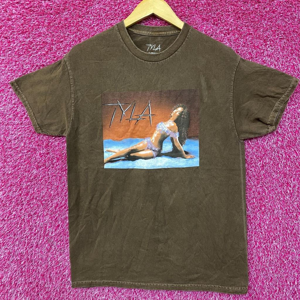 Tyla Self Titled Album Water 100% Cotton T-shirt Mens Tees Top