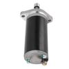 Outboard Motor Starter Marine Starter Motor T15 Starter with 10 Teeth Gear Copper Iron Aluminum Resistant for Improved Boating Performance