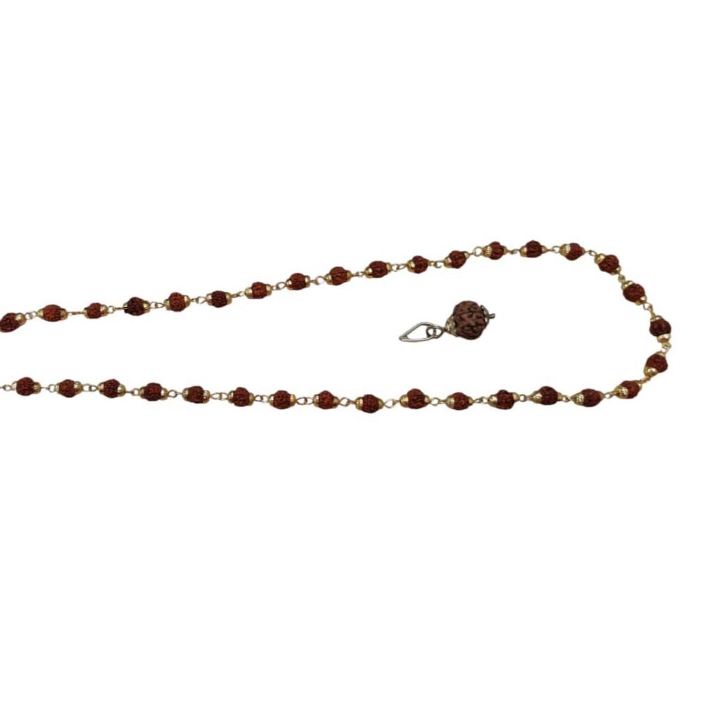 @ Indian Traditional Rudraksha Damru Locket 22Gm Zr-9065-60%Off