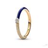 New 925 Silver Sparkling Bow Double Hearted Zircon Ring for Women DIY High Quality Wedding Jewelry Gifts