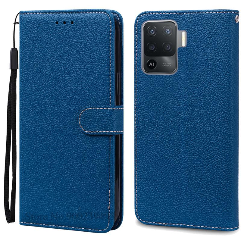 Pouzdro Reno5 Lite Pro OPPO Reno 5 Lite Pouzdro Peněženka Flipový Kryt Pro Reno5 F/Reno5 Z Pouzdro na Telefon Pro Reno 5F 5Z 5lite Kryt Fundas