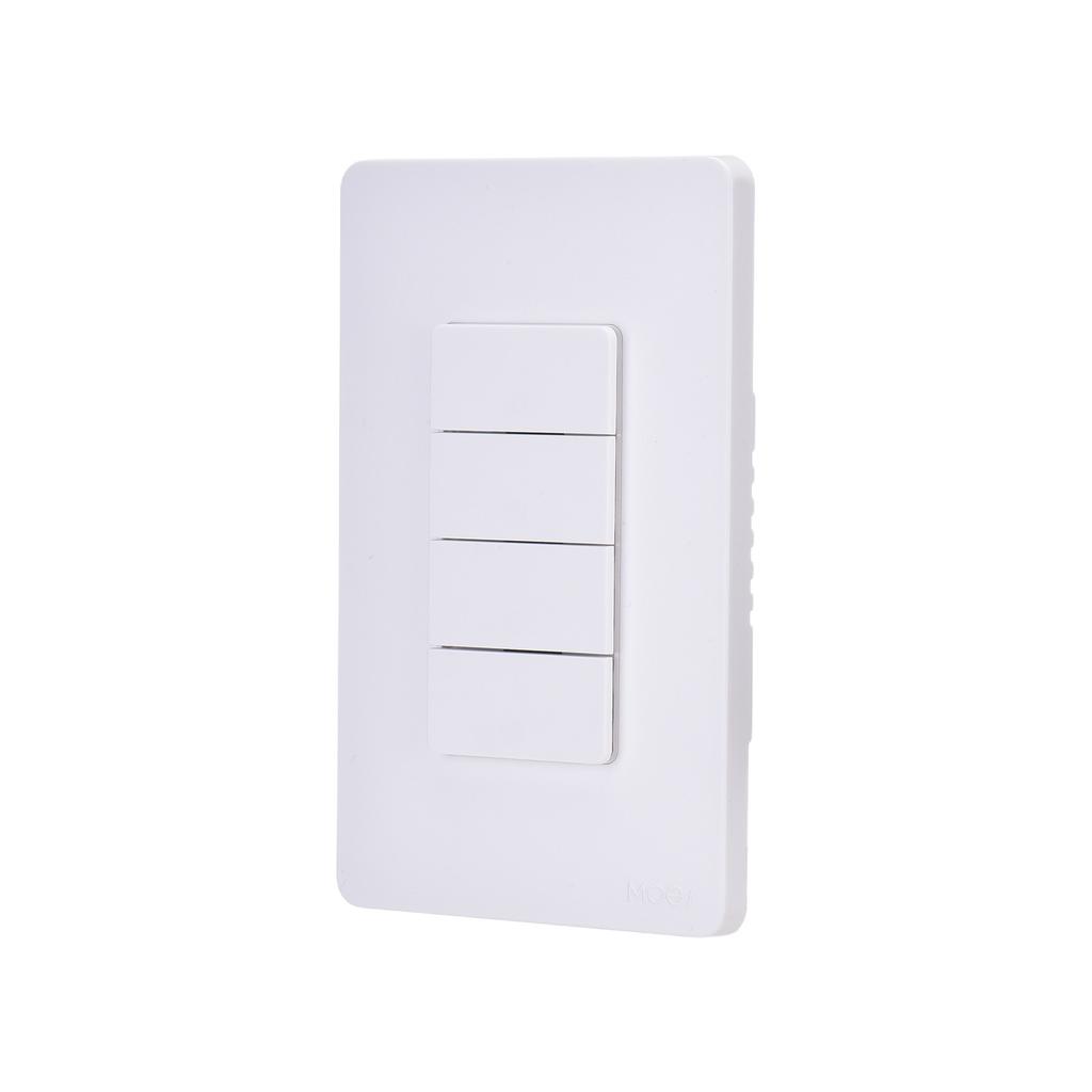 Matter WiFi Glasschalter Wand Touch Lichtschalter Glasplatte APP Drahtlose Fernbedienung Smart Home