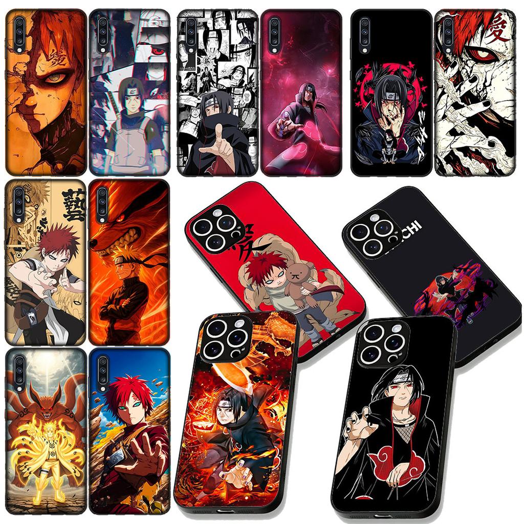 Gaara Narutos Uchiha Itachi Phone Cover for Samsung Galaxy S22 S21 S20 FE Ultra Plus A35 A36 A37 A33 A34 A04 A71 Protective Case