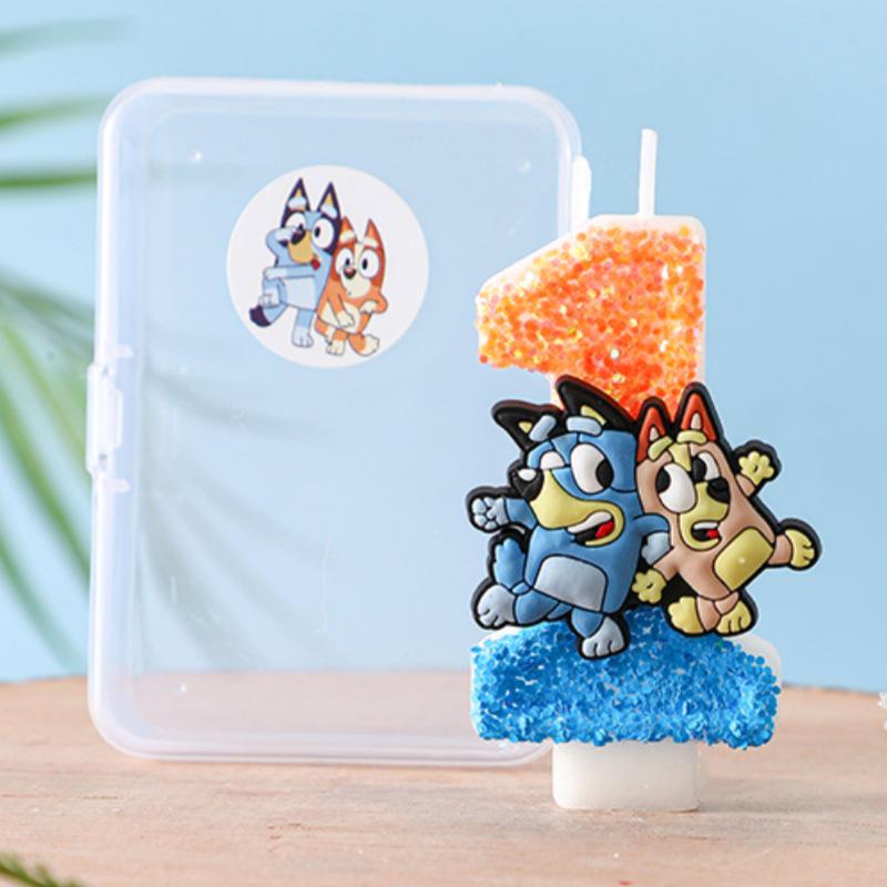 Creative Bruy Series Cartoon Number Birthday Candles for Children s Cake Decorations