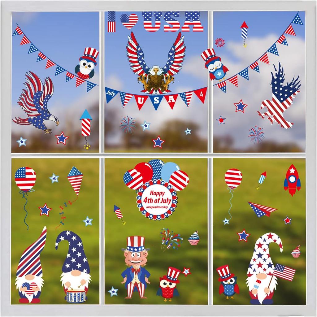 192 PCS 16 Sheets St Patricks Day Decorations Holiday Spring Window Clings - St. Patrick's Day Window Clings Decor Stickers Decals for Glass Window