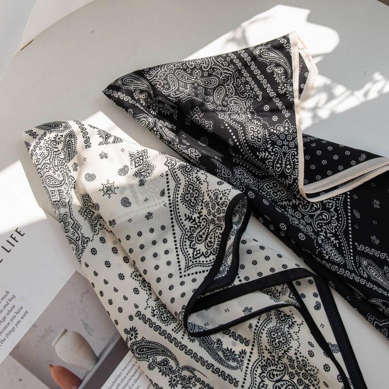 Mulberry Silk Scarf Lightweight Neck Wrap Sun Protection Fashion Accessory Women