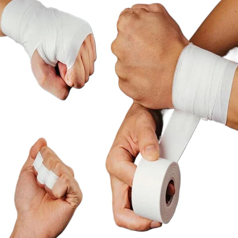 Neues Sport-Stütz-Baumwoll-Athletiktape Verbandszeug Wasserdichtes Baumwoll-Starrpflaster Sport-Stützbandage für Sportunterstützung
