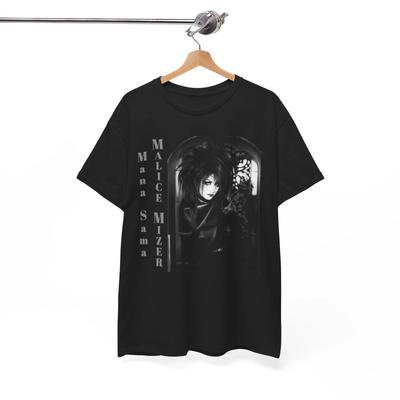 T-shirt Mana Sama Malice Mizer, Moi Dix Mois, Visual Kei, Musique Gothique T-shirt Unisexe