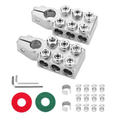 Terminal Connector 12 Way Connector 8AWG Max 4/0 (XL) AWG Gauge Positive Negative