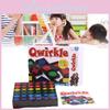 Qwirkle Dřevěná Vzdělávací Rodinná Desková Hra Pro Děti S Interakcí Rodič-Dítě