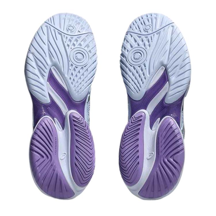 Asics Court FF 3 Thick Sole Lace-Up Round Toe Low-Top Tennis Shoes Women Sneakers 12632005-400