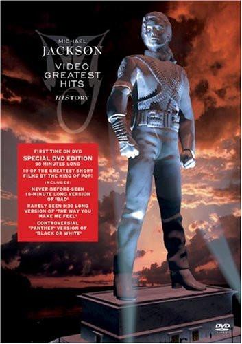 DVD MICHAEL JACKSON  Video Greatest Hits  HIStory EVD50123 Epic Music Vide 2000 Canada Pop Used