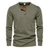 Men  Retro  Loose  Leisure  Long Sleeves  Upper Garment