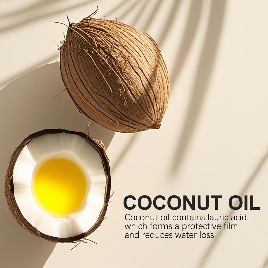 200g Coconut Oil Face & Body Scrub-Deeply cleaning and smoothing skin-Nourishes the skin and makes it smoother