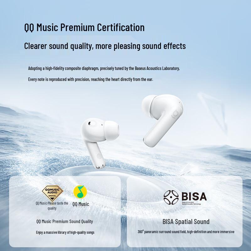 Baseus BP1 NC Tiefes Geräuschunterdrückung Echte Drahtlose Ohrhörer