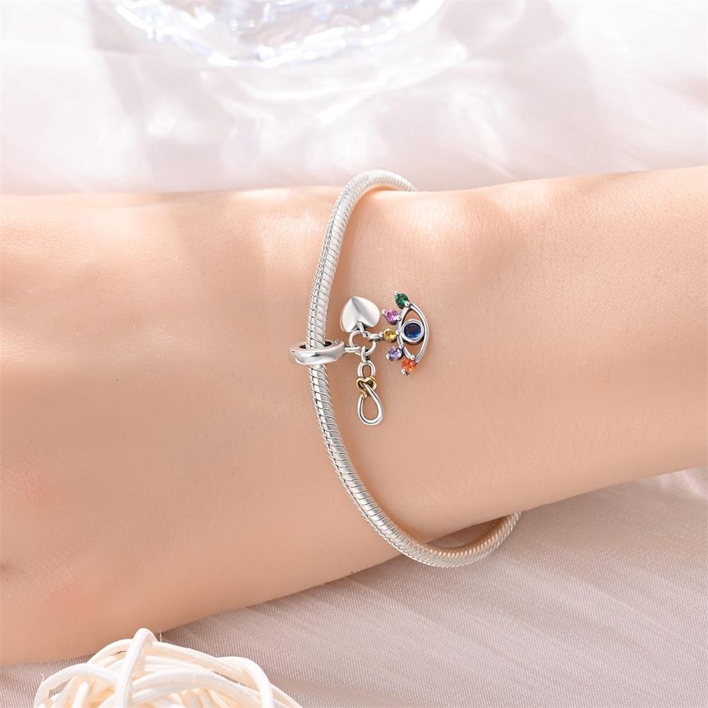 Copper Egyptian Symbol Amulet Pendant Ankh Eye Of Horus Charm Fit Original Charms Bracelet Women Diy Jewelry Gift