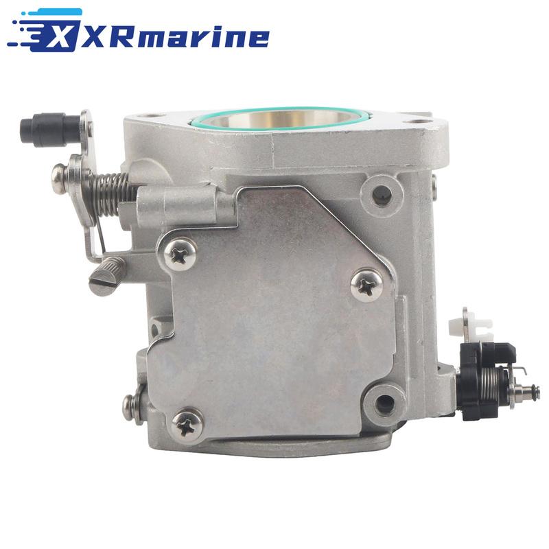 Vergaser komplett 66T-14301 für Yamaha 2-Takt 40 PS E40XMH Außenbordmotor Ersetzt 66T-14301-00 66T-14301-60 66T-14301-70