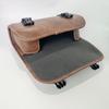 Saddle Bags Motorcycles Motorcycle Tool Bag Back Seat Pouch Leather Storage Organizer Gear Pouch For Men Women Bike Luggage