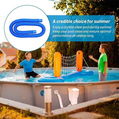 Ground Pool Hoses Hose for Ground Pools 39 Inches Flexible with 4 Clamps Connector Spa Connections for Manual Vacuuming