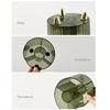 New Design Makeup Brushes Holder Organizer Multi-Functional Desk Storage Cosmetics Eyebrow Pencil Holder Jewelry Container