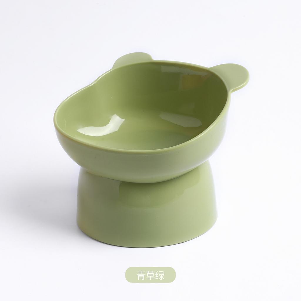 Pet Bowls with Inclined High Bottoms To Protect the Neck of Pets, Dog and Cat Water Bowls To Prevent Overturning