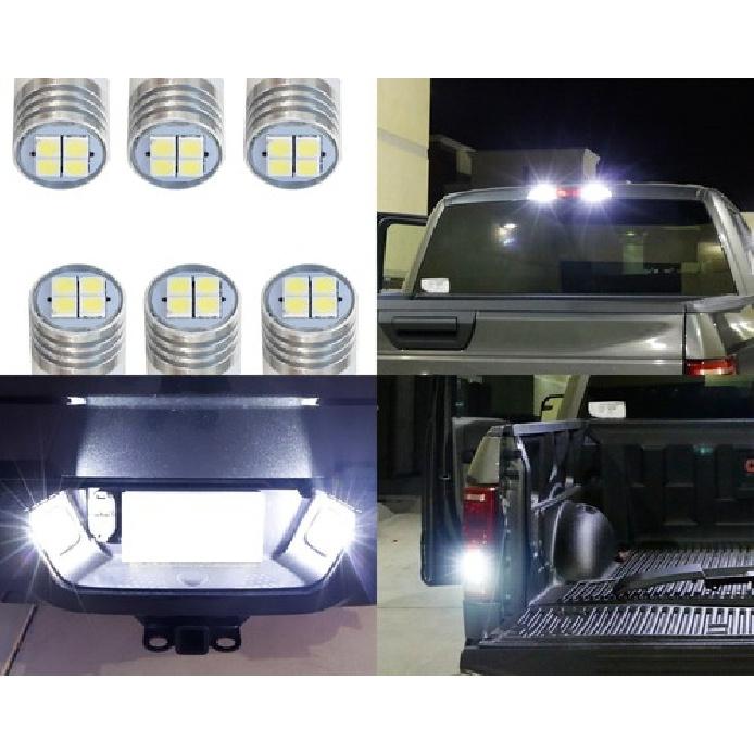 LED License Plate, Backup & High Mount Lights Combo Kit For 2004-15 Nissan Titan