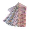 Floral Starry Sky Nail Art: Monet Garden Gradient Transfer Paper for Gentle Nail Decoration