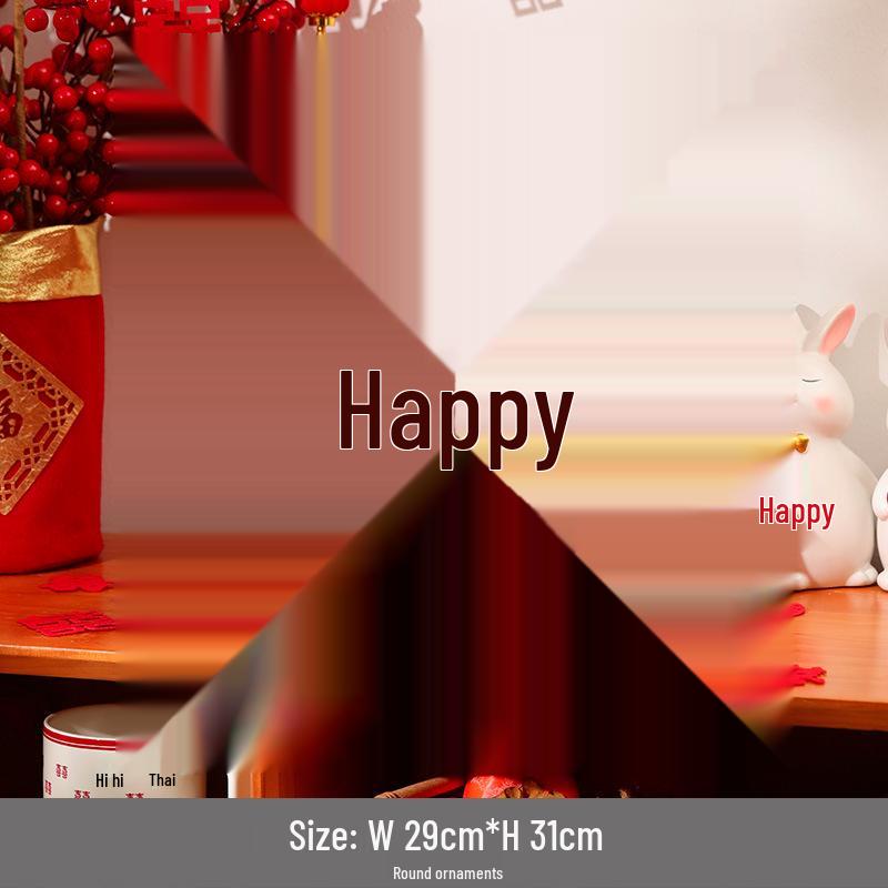 

Double Happiness 3D Honeycomb Ball Ornament Set for Wedding & Engagement Decor