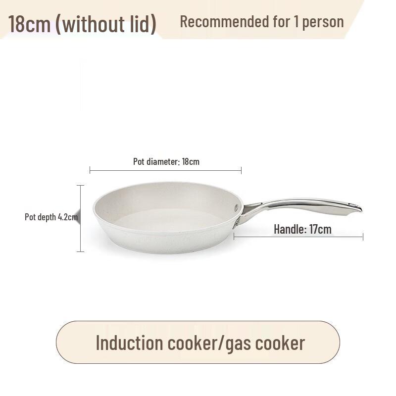 

Oumeida 26cm Non-Stick Induction Frying Pan