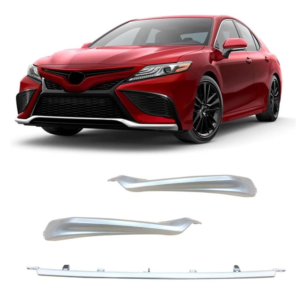 Front Bumper Grille Trim Set for Toyota Camry 2021-2022 SE/XSE