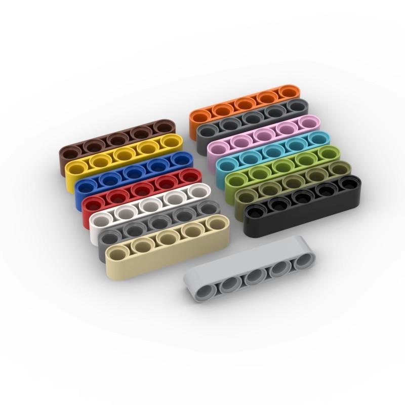 

20pcs MOC monta particelle 32316 41616 High-Tech Liftarm Beam 1x5 blocchi di costruzione spessi parti giocattoli classici per ba