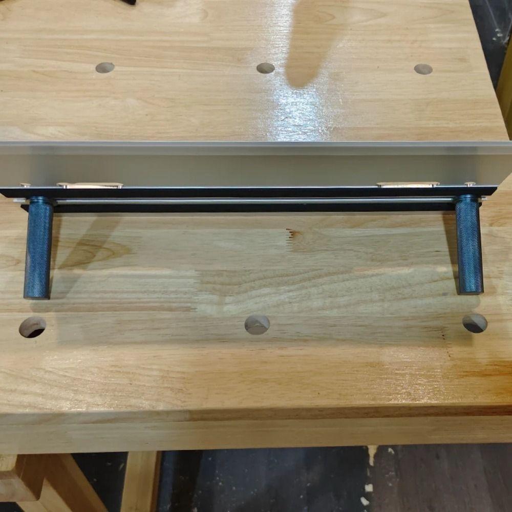 2pcs/set Aluminum Zinc Zinc Alloy Table Limit Block Practical Table Track Clamp  Woodworking