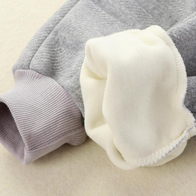 Pantaloni de trening pentru copii, baieti, fete, toamna iarna, pantaloni grosi, ocazional, pantaloni sport largi, pantaloni pentru copii cu litere Kawaii