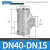 Youlan Zhizao 304 Stainless Steel Reducing Female Thread Tee