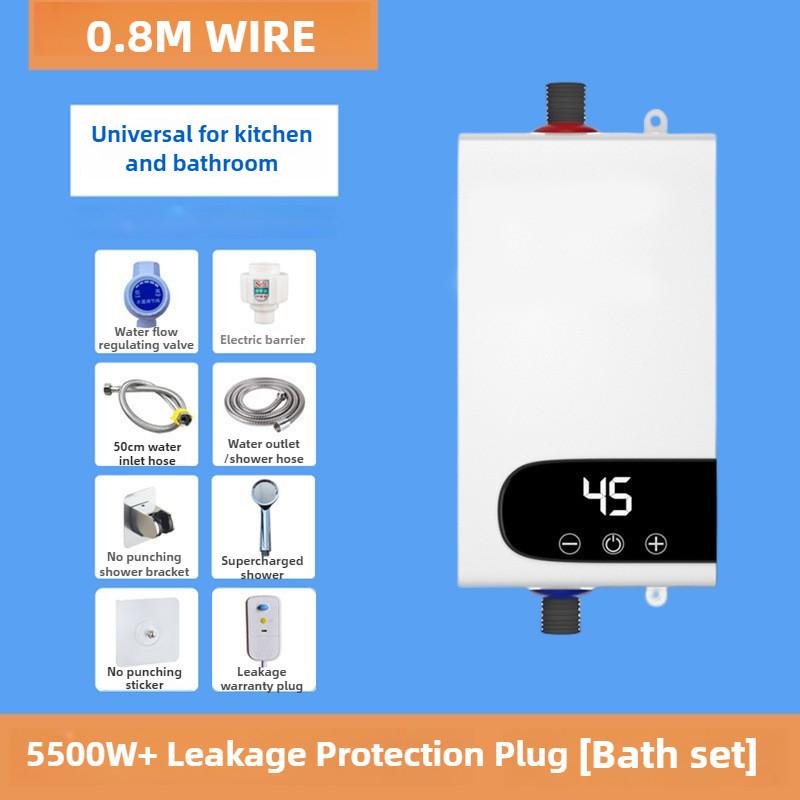 Mini Variable Frequency Constant Temperature Kitchen Hot Water Heater Household Quick Instant Electric Water Heater