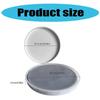 Round Shaped Silicone Tray Mold Creative Tableware Mould Epoxy Heart Print Coaster Mould Handmade Home Decoration
