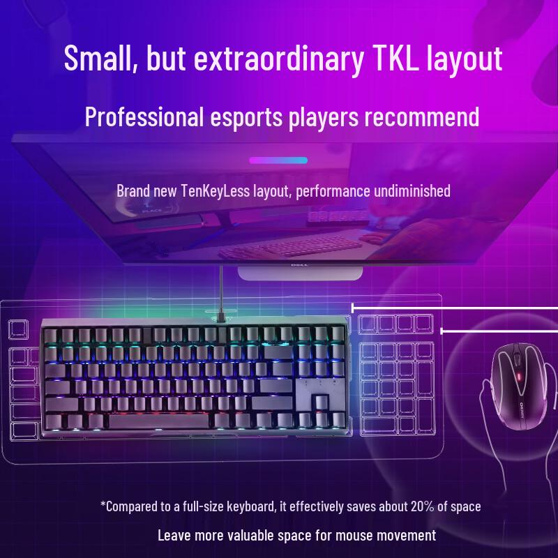 Cherry MX 3.0S TKL RGB Mechanical Gaming Keyboard