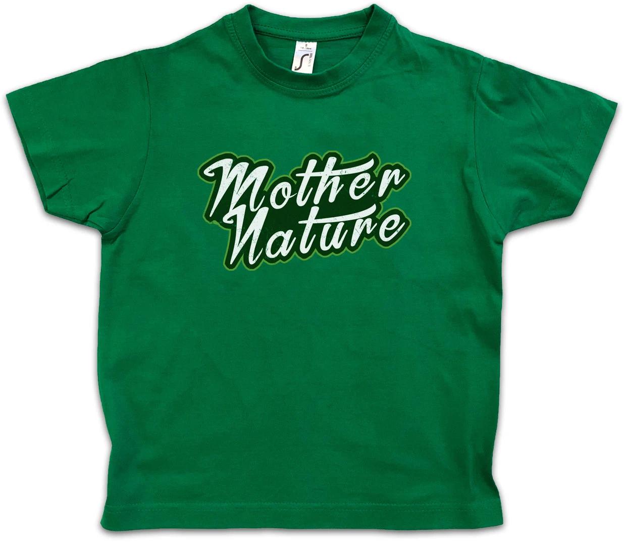 MOTHER NATURE Kids Boys kids boys T-Shirt Animal Welfare Planet Earth Veganism Protection 100
