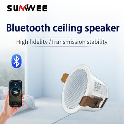 Mini Bluetooth Ceiling Speaker Home Speakers Ceiling Audio Speakers for Ceilings Speaker Systems with High Good Quality Sound