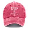 Vintage Adjustable Unisex Vintage Cap for Outdoor Hiking and Mountaineering