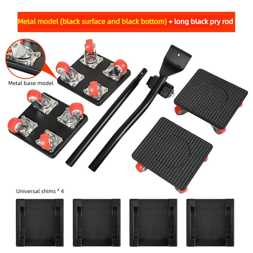 360° Universallräder Möbeltransporter Set Super Hohe Tragfähigkeit Mobiles Transportgerät Schrankhandling Universalwerkzeug