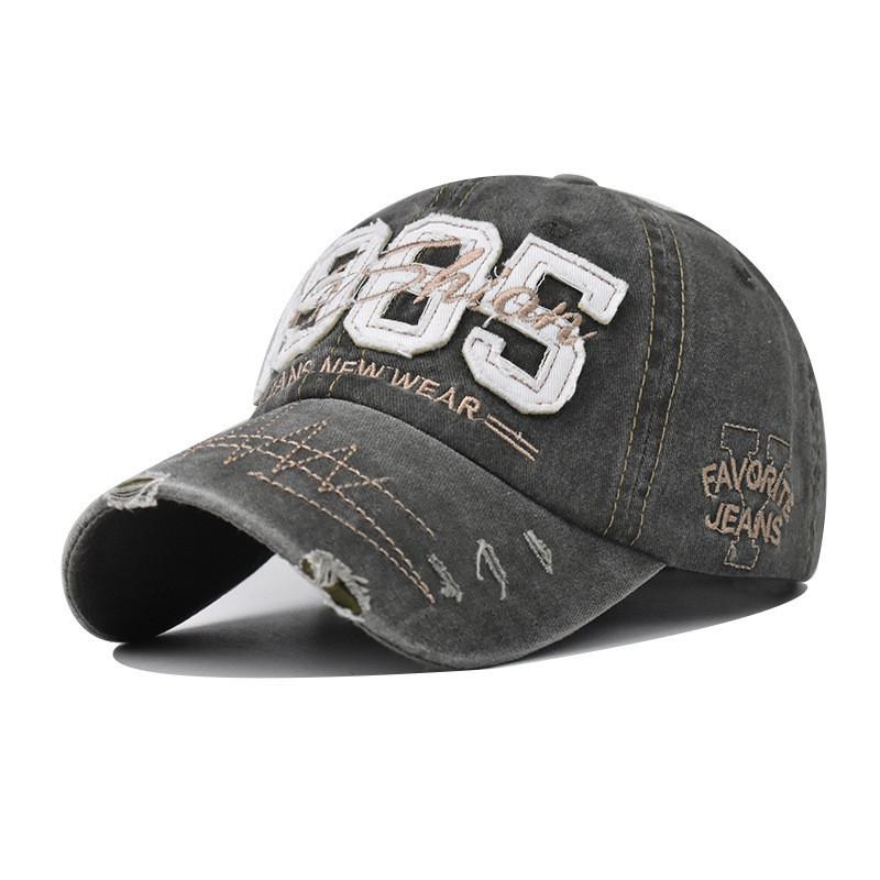 Letter 1985 Cap Threedimensional Embroidery Baseball Cotton Cap