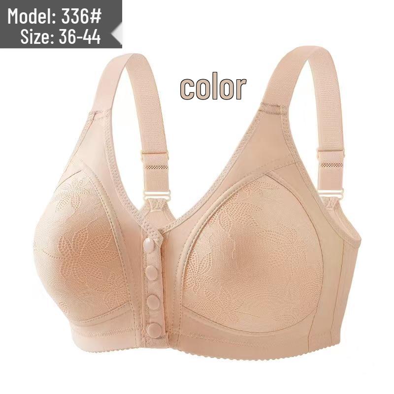 Front Buckle Shaping Bra for Anti-Sagging, Wire-Free Comfort for Middle-Aged & Elderly Mothers