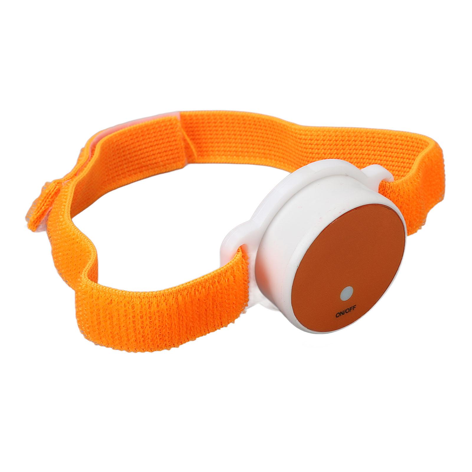 

650 нм инфракрасное устройство для запястья, носимое, уменьшающее болезненность, портативное красное светодиодное лечебное устройство для запястья, оранжевое