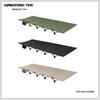 Outdoor Folding Aluminum Camping Bed - Single, Wide, and Portable