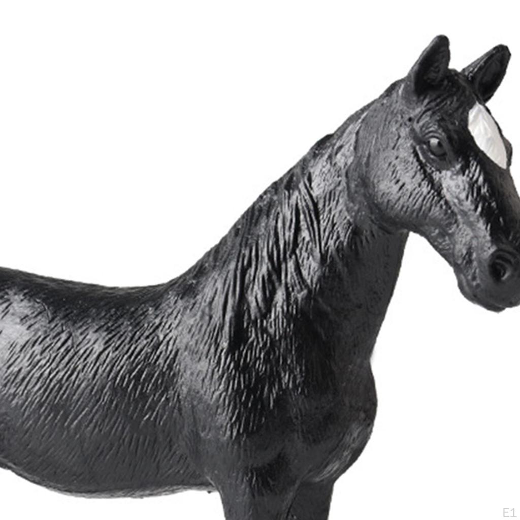 Horse Model Wildlife Figurine Educational Toy for Kids Ages 3-8