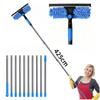 Long Duster Window Cleaning Squeegee Dusting Cleaning 2 In 1 Washing Ceiling Duster High Spider Dust Remover Window Washing Kit